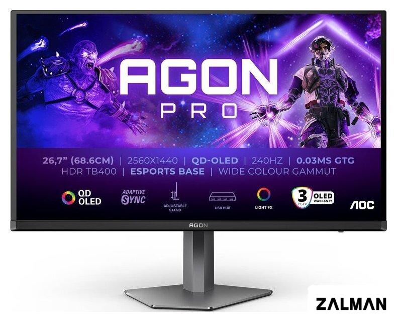 Игровой монитор AOC Agon Pro AG276QZD2