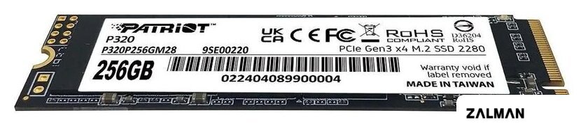 SSD Patriot P320 256GB P320P256GM28