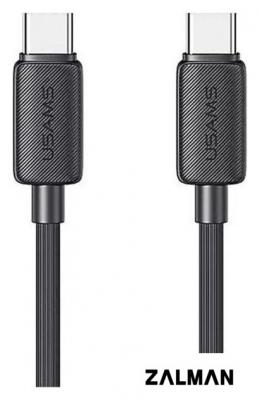 Кабель Usams US-SJ691 USB Type-C - USB Type-C (1 м, черный)