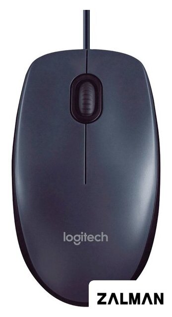 Мышь Logitech B100 (графит)