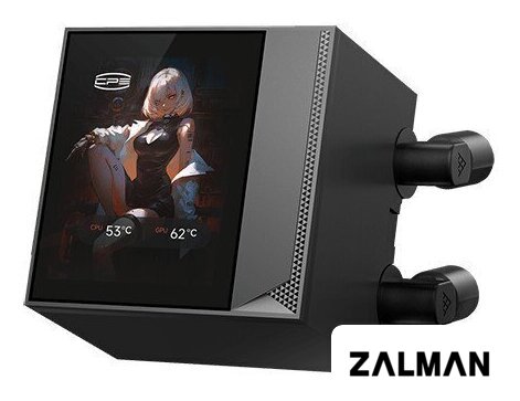 Система жидкостного охлаждения для процессора PCCooler DC360 Pro ARGB Display (черный)