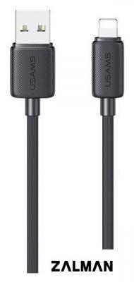 Кабель Usams US-SJ694 USB Type-A - Lightning (2 м, черный)