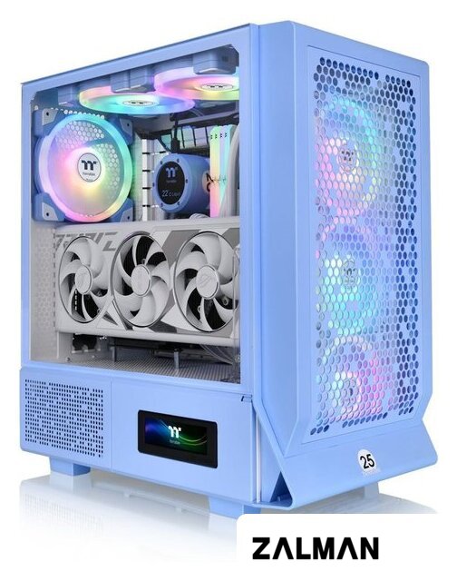 Корпус Thermaltake Ceres 330 TG ARGB Hydrangea Blue CA-1Y2-00MFWN-00