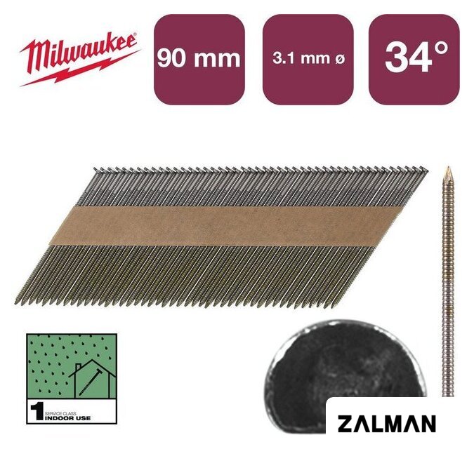 Гвозди для пистолета Milwaukee 4932492604 (2200 шт)