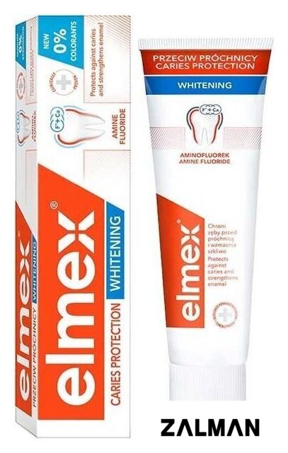 Зубная паста Elmex Caries Protection Whitening 75 мл
