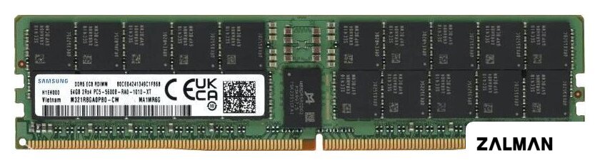 Оперативная память Samsung 64ГБ DDR5 5600 МГц M321R8GA0PB0-CWMJJ