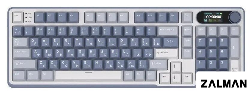 Клавиатура Royal Kludge RK-S98 RGB Ocean Blue (RK Cream)