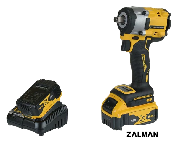 Гайковерт DeWalt DCF921P2T-QW (с 2-мя АКБ, кейс)