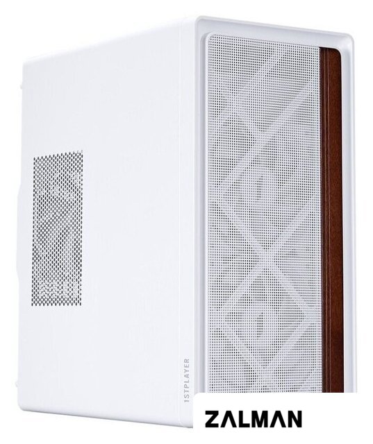 Корпус 1stPlayer WD1 WD1-WH-3F-W (белый)