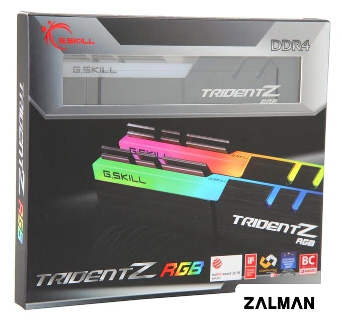 Оперативная память G.Skill Trident Z RGB 2x16GB DDR4 PC4-28800 F4-3600C18D-32GTZR