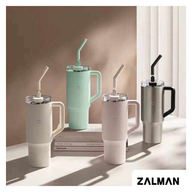 Термокружка Xiaomi Mijia Sippy Cup MJXGB01RM 1 л (серебристый)