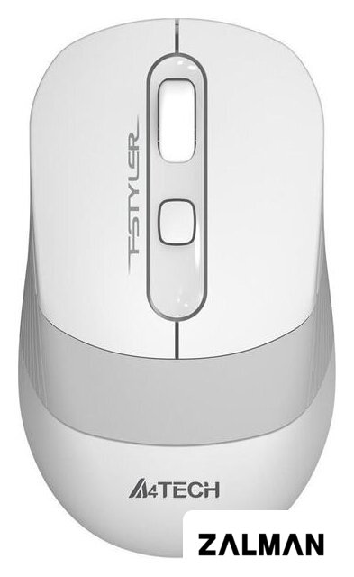 Мышь A4Tech Fstyler FG10S (белый/серый)