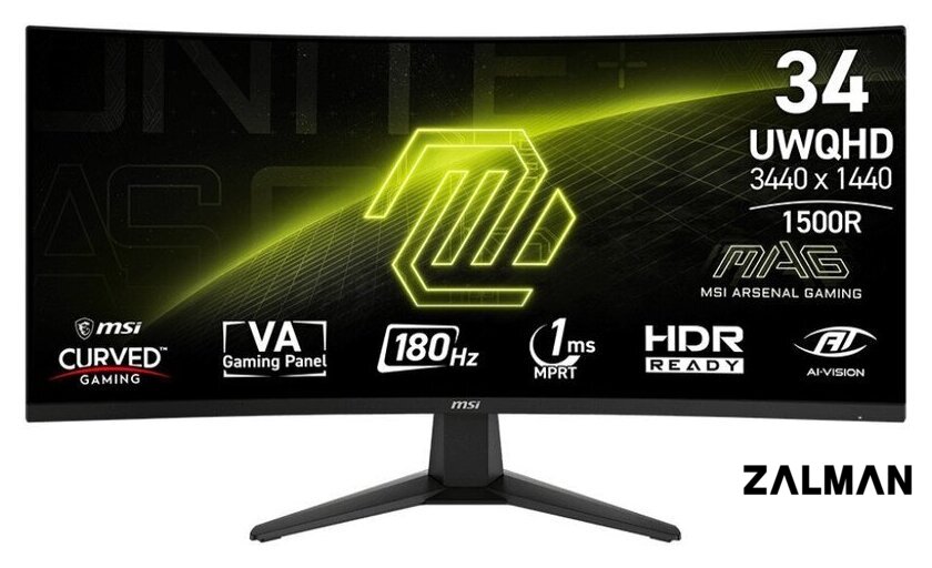 Игровой монитор MSI MAG 346CQ