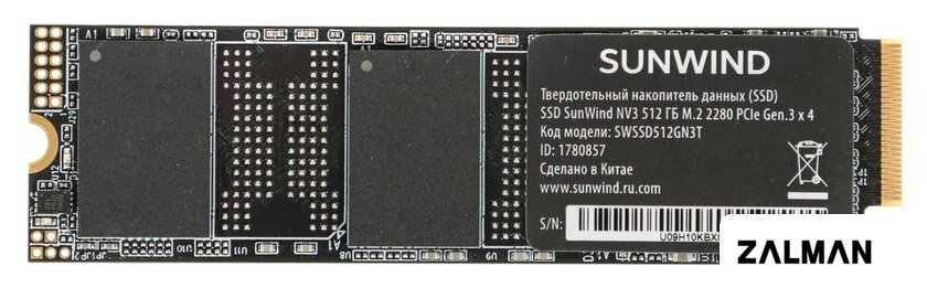 SSD SunWind NV3 SWSSD512GN3T 512GB