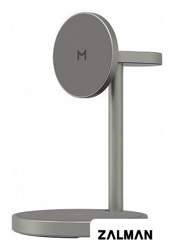 Беспроводное зарядное Magssory Base Pro Wireless Qi2 WCH012t (титановый)
