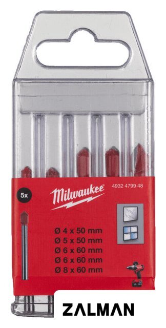 Набор сверл Milwaukee 4932479948