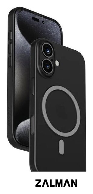 Чехол для телефона Momax CaseForm Lite для iPhone 16 Plus MTAP24LD (черный)