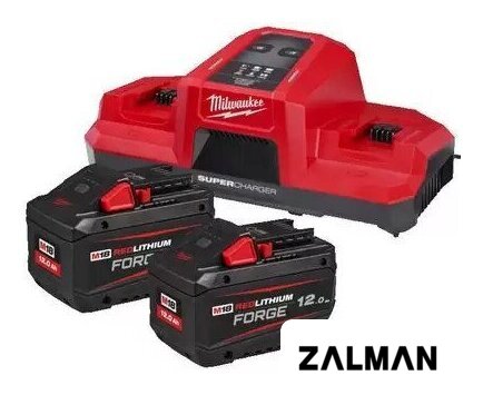 Аккумулятор с зарядным устройством Milwaukee M18 FORGENRG-122DBSC 4933498614 (18В + 18В/12 Ач)