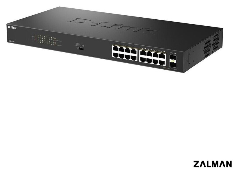 Неуправляемый коммутатор D-Link DGS-1018P/B1A