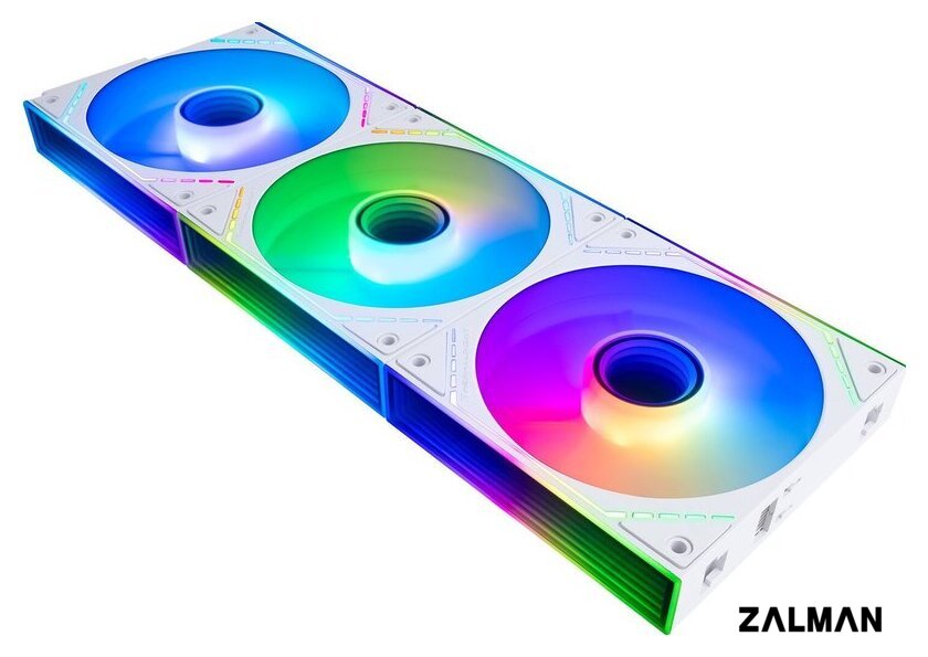 Комплект вентиляторов для корпуса Thermalright TL-M12QRW-S X3 (белый)