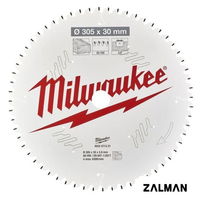 Пильный диск Milwaukee 4932471321