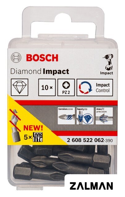 Набор бит Bosch 2608522062