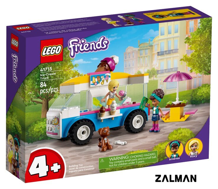 Конструктор LEGO Friends 41715 Фургон с мороженым