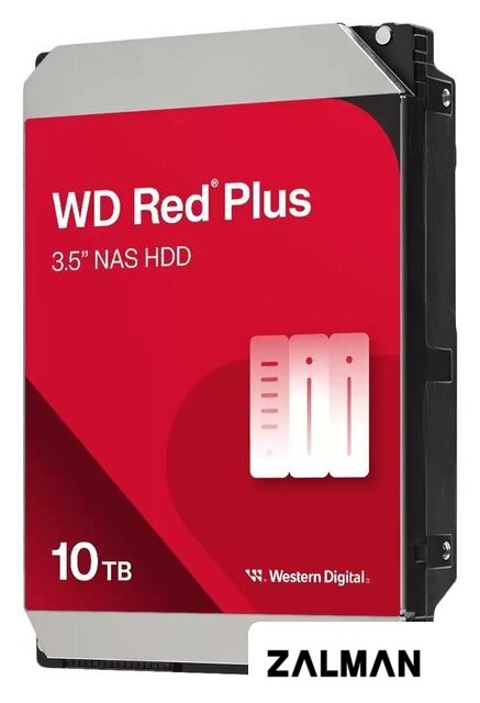 Жесткий диск WD Red Plus 10TB WD100EFGX