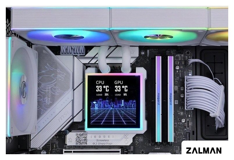 Система жидкостного охлаждения для процессора Lian Li HydroShift II LCD-S 360CL G89.GHS2LCDS36CW.R0