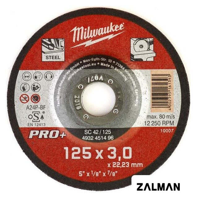 Отрезной диск Milwaukee 4932451496