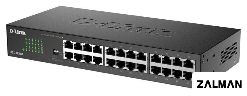 Неуправляемый коммутатор D-Link DGS-1024D/J1A