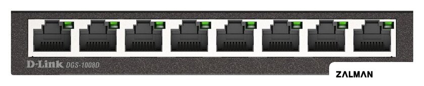 Неуправляемый коммутатор D-Link DGS-1008D/R1A