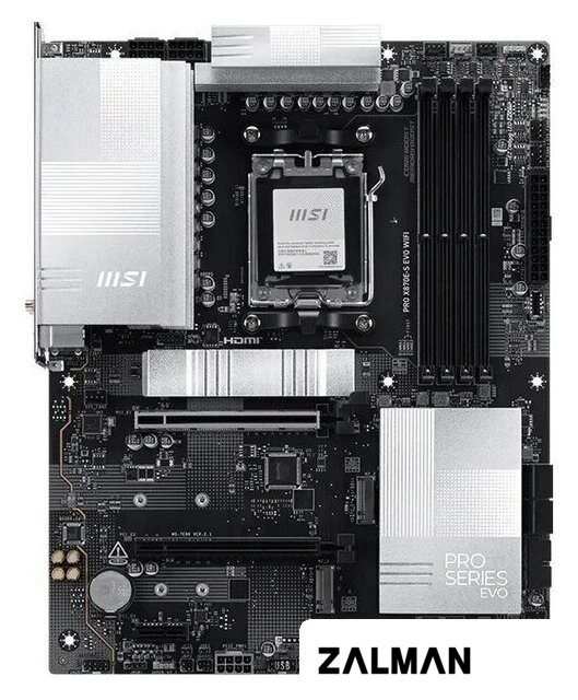 Материнская плата MSI Pro X870E-S Evo WiFi