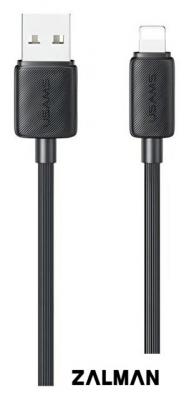 Кабель Usams US-SJ689 USB Type-A - Lightning (1 м, черный)