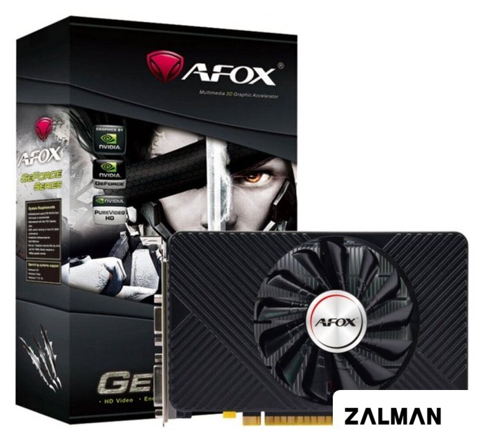 Видеокарта AFOX GeForce GTX 750 Ti 4GB GDDR5 AF750TI-4096D5H6-V1
