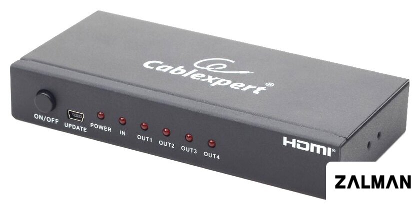 Разветвитель Gembird DSP-4PH4-02