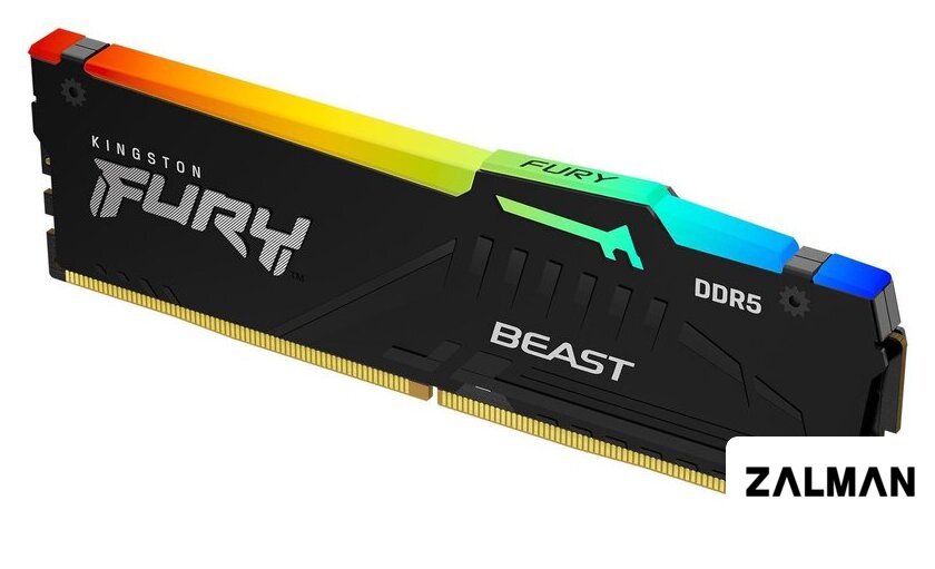 Оперативная память Kingston FURY Beast RGB 32ГБ DDR5 5200 МГц KF552C40BBA-32