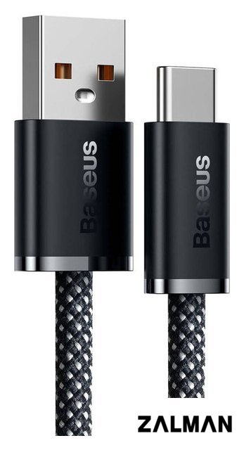 Кабель Baseus Dynamic Series Fast Charging Data Cable 100W USB Type-A - USB Type-C (1 м, серый)