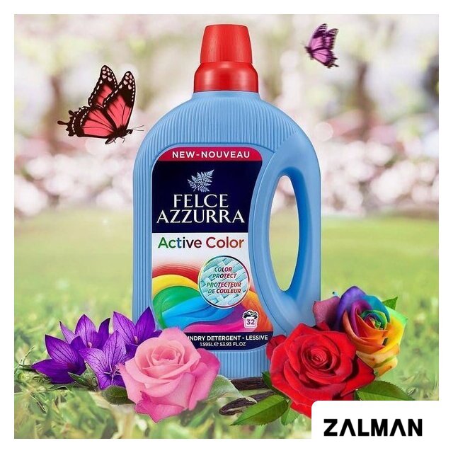 Гель для стирки Felce Azzurra Active Color (1.595 л)