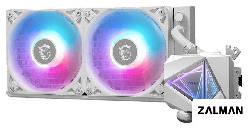 Система жидкостного охлаждения для процессора MSI MAG CoreLiquid I240 (белый)