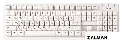 Клавиатура SVEN Standard 301 USB (белый)