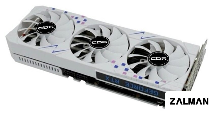 Видеокарта CBR GeForce RTX 3070 Ti 8GB GDDR6X VGA-STX3070TI-8G-RTL