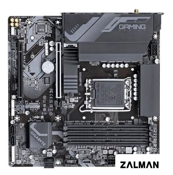 Материнская плата Gigabyte B760M Gaming X AX (rev. 1.x)