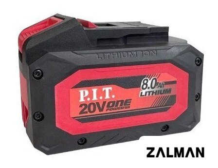 Аккумулятор P.I.T. PH20-8.0 (20В/6 Ач)