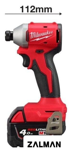 Винтоверт Milwaukee M18 M18BLIDRC-402C 4933492840 (с 2-мя АКБ, кейс)