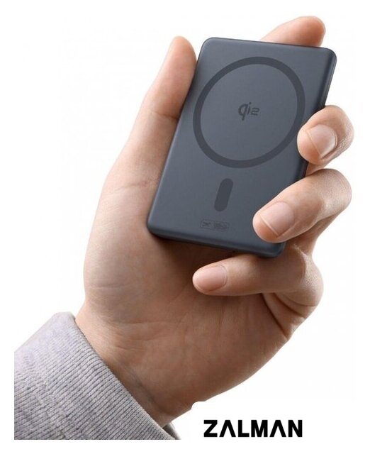 Внешний аккумулятор Baseus PicoGo AM31 Mini Magnetic Power Bank with Stand 20W 5000mAh (серый)