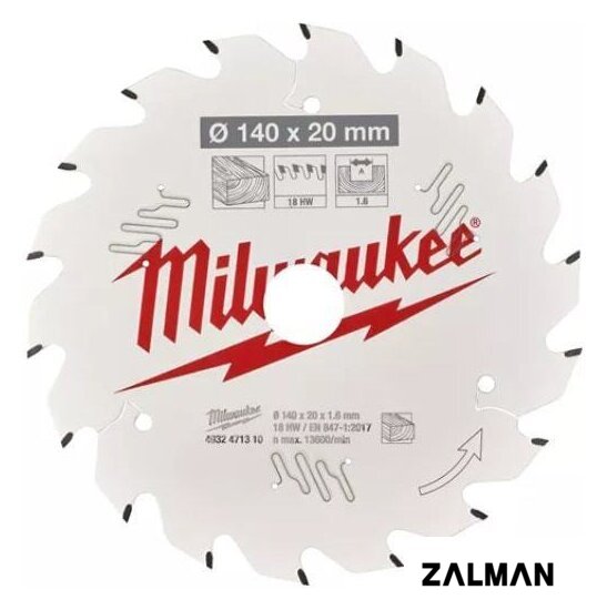 Пильный диск Milwaukee 4932471310
