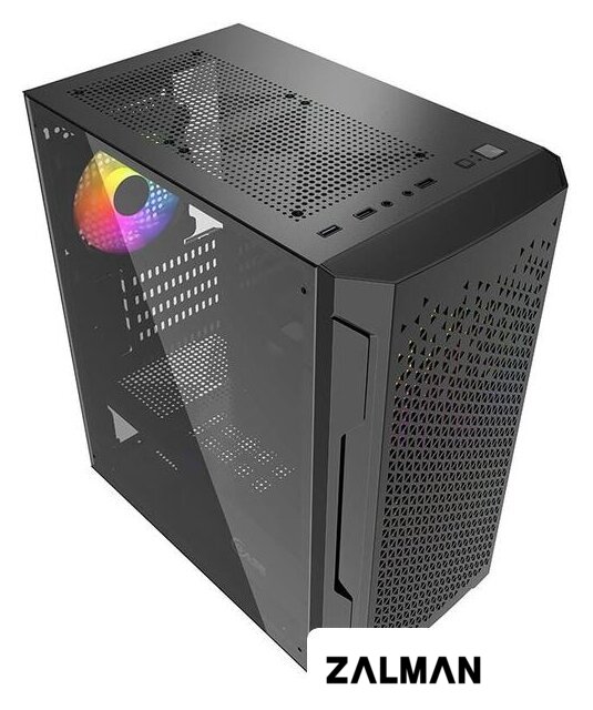 Корпус Powercase Mistral Micro Z3B Mesh LED