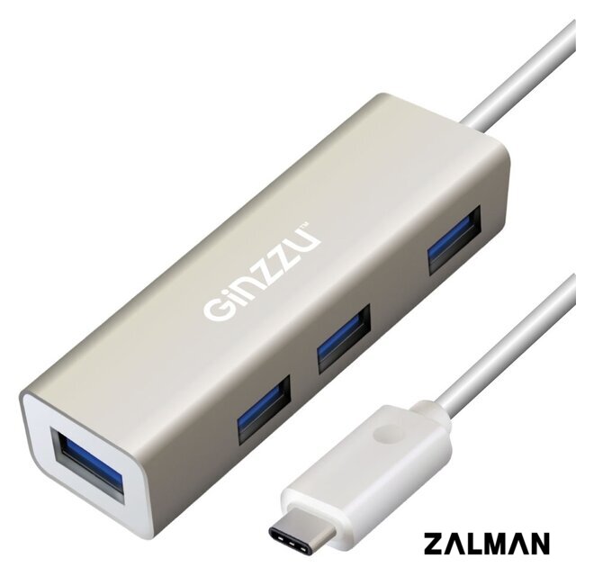 USB-хабы и док-станции Ginzzu GR-518UB