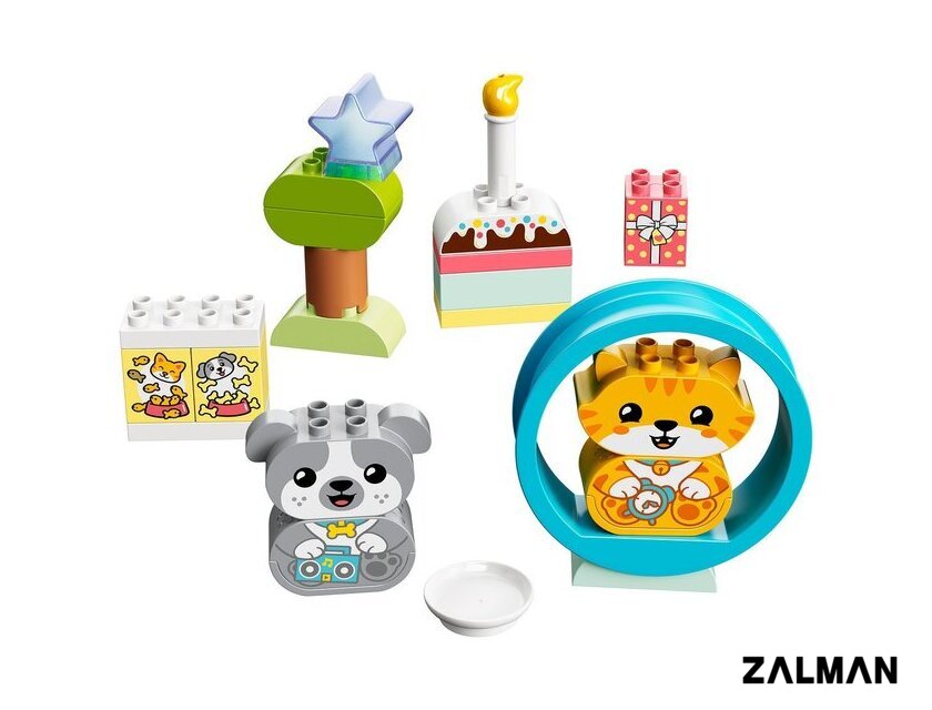 Конструктор LEGO Duplo 10977 Мой первый щенок и котёнок и их звуки
